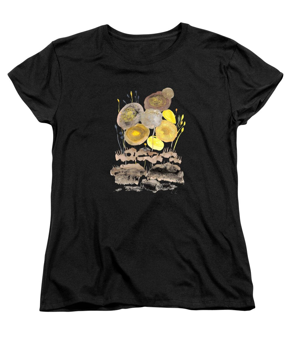 Abstract Floral Composition Fleurs d'ambre - Women's T-Shirt (Standard Fit)