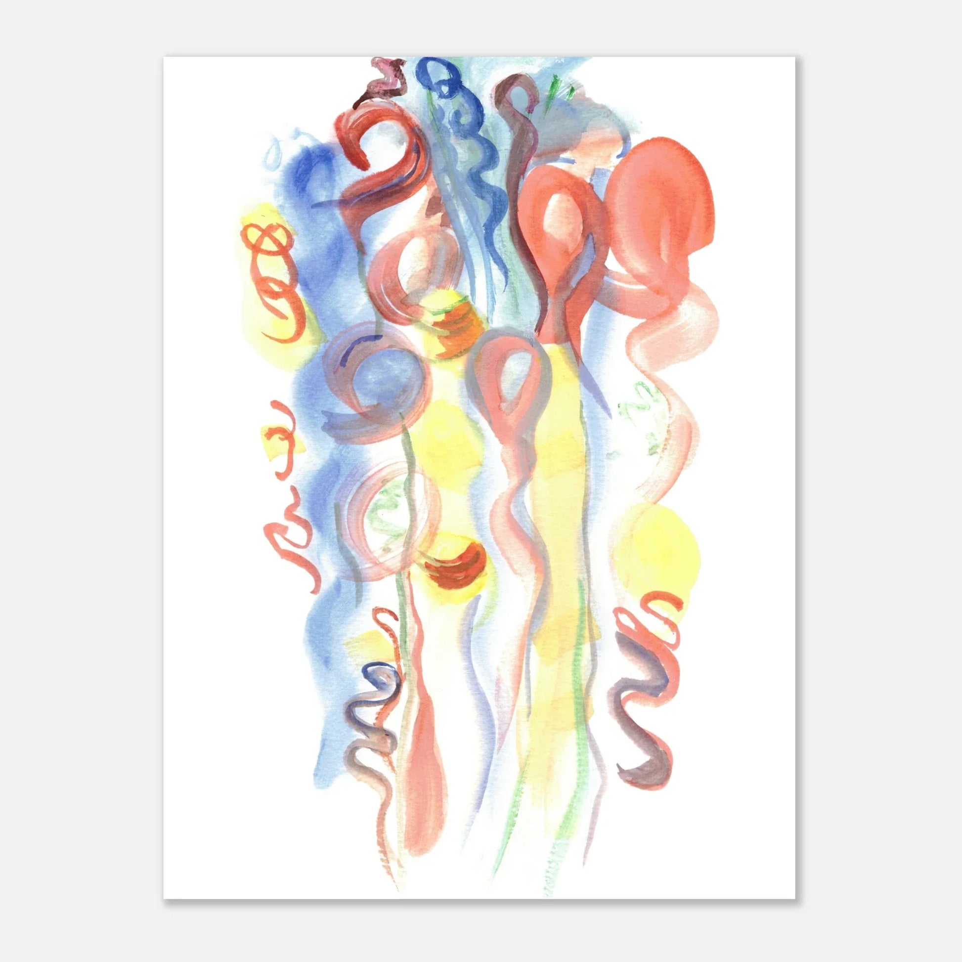 Affiche premium sur papier mat Urban Parade – Art mural de qualité supérieure - Laure Leprince - Artiste Peintre
