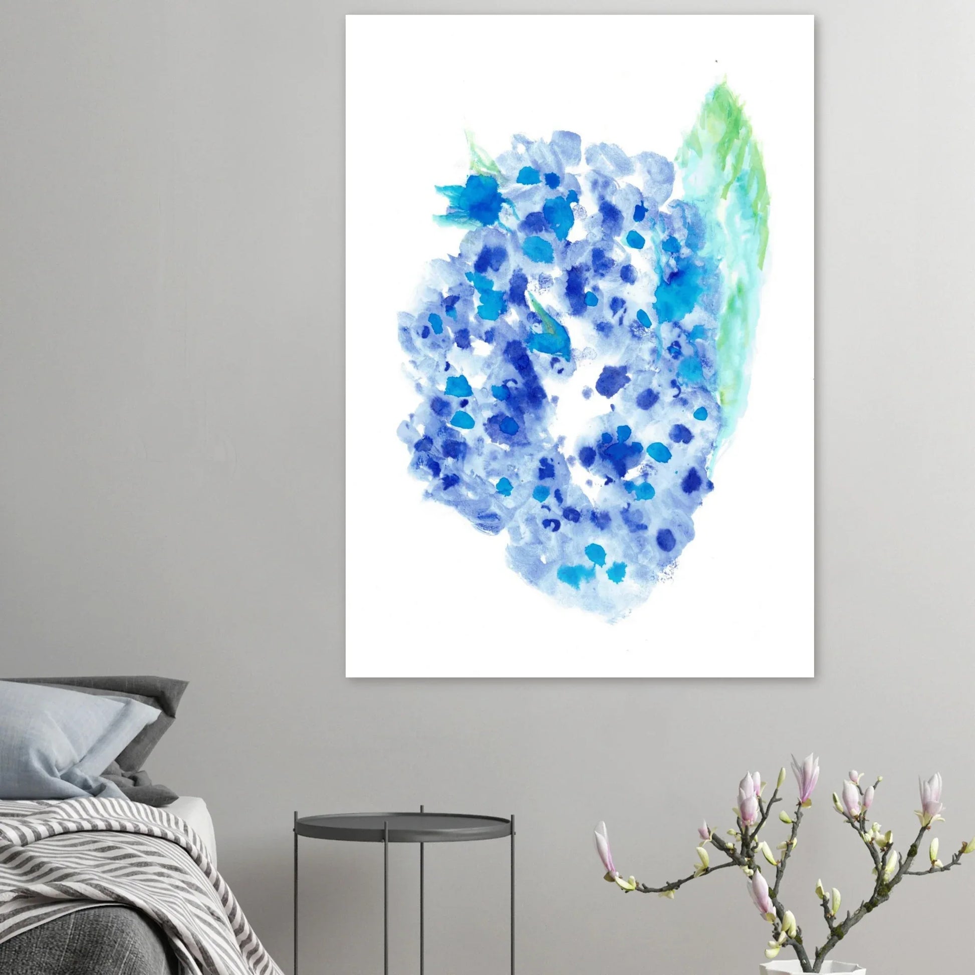 Premium Matte Paper Poster Aquarelle Originale RDJ3-2 - Laure Leprince - Artiste Peintre
