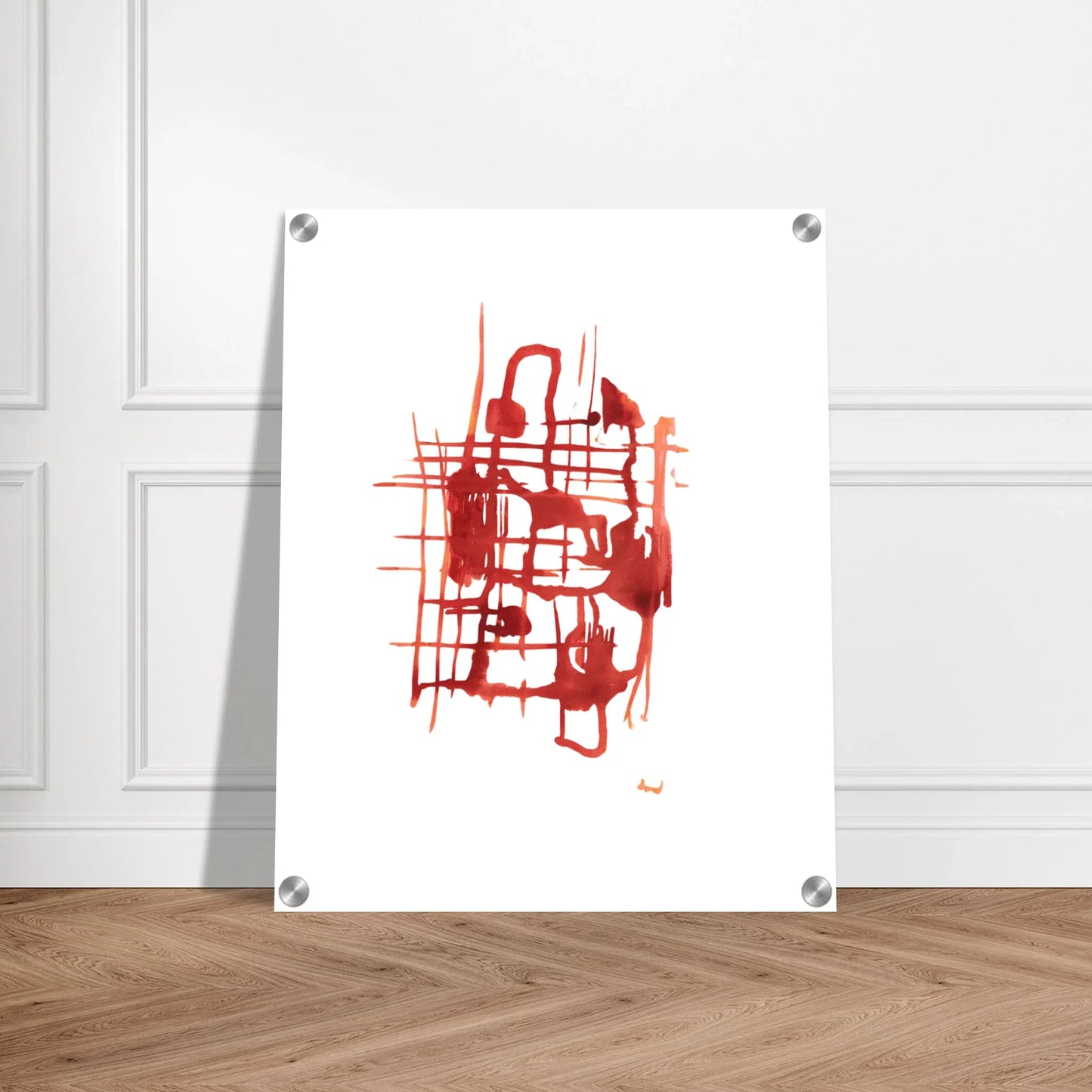 Impression sur acrylique brillante Solar Frame | Art contemporain par Laure Leprince - Laure Leprince - Artiste Peintre