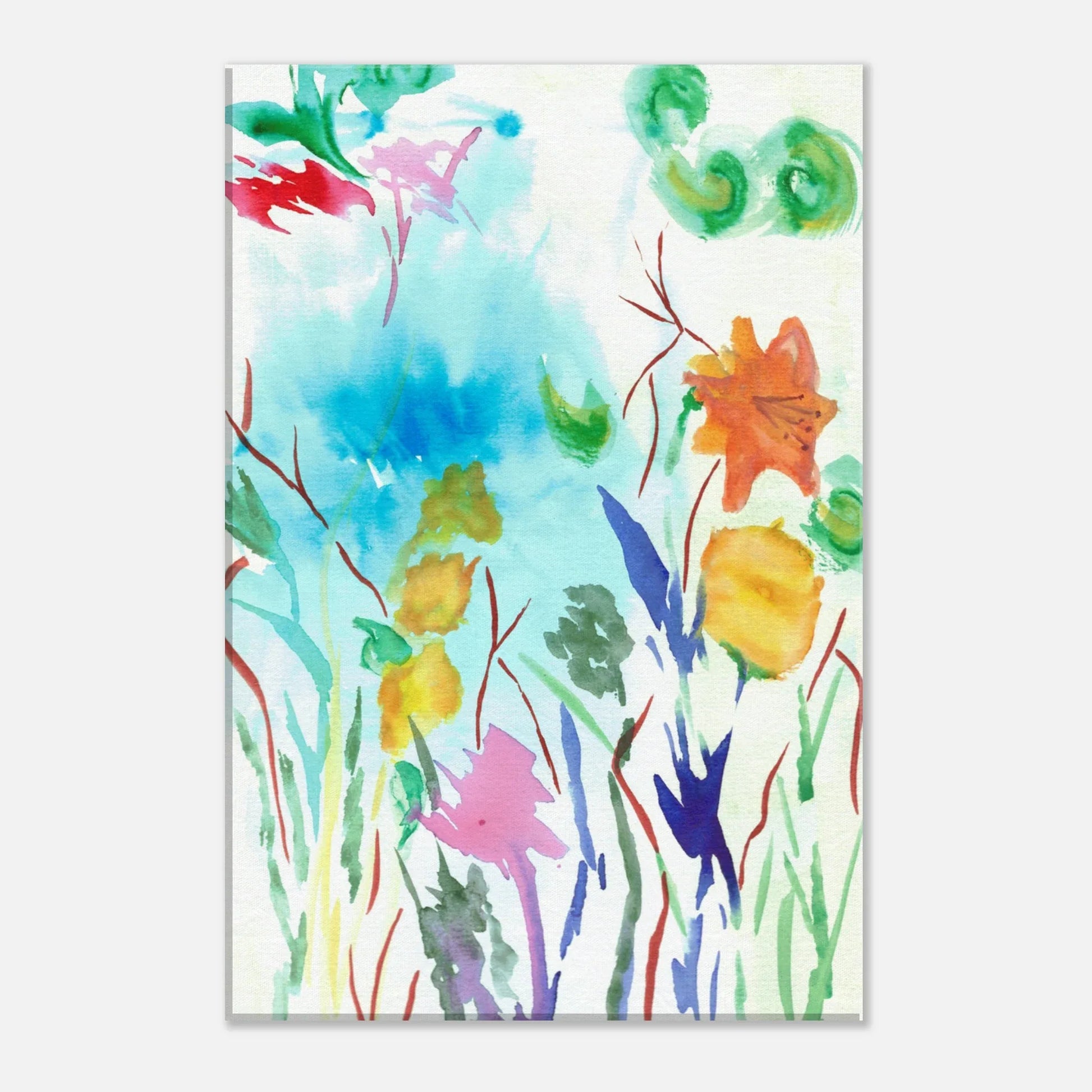 Affiche Premium Mat Jardin Lumineux – Texture naturelle & beauté intemporelle - Laure Leprince - Artiste Peintre