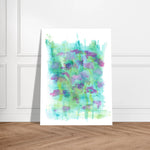 Affiche premium sur papier mat Eclosions Sauvages – Art mural de qualité supérieure - Laure Leprince - Artiste Peintre