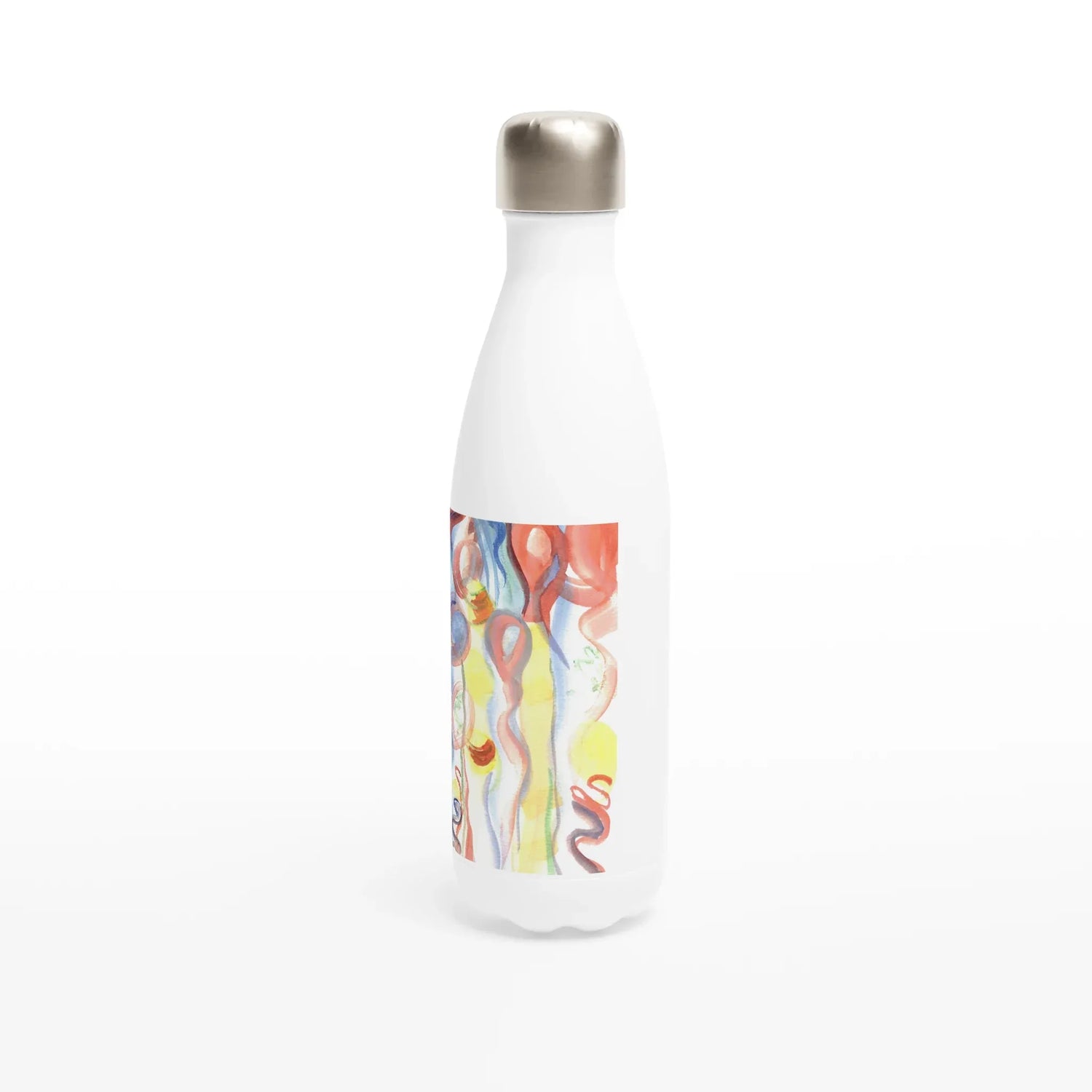 Bouteille isotherme en acier inoxydable 500 ml – Design artistique exclusif Urban Parade - Laure Leprince - Artiste Peintre