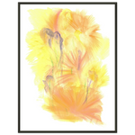 Classic Semi-Glossy Paper Metal Framed Poste Sun Whisper - Laure Leprince - Artiste Peintre
