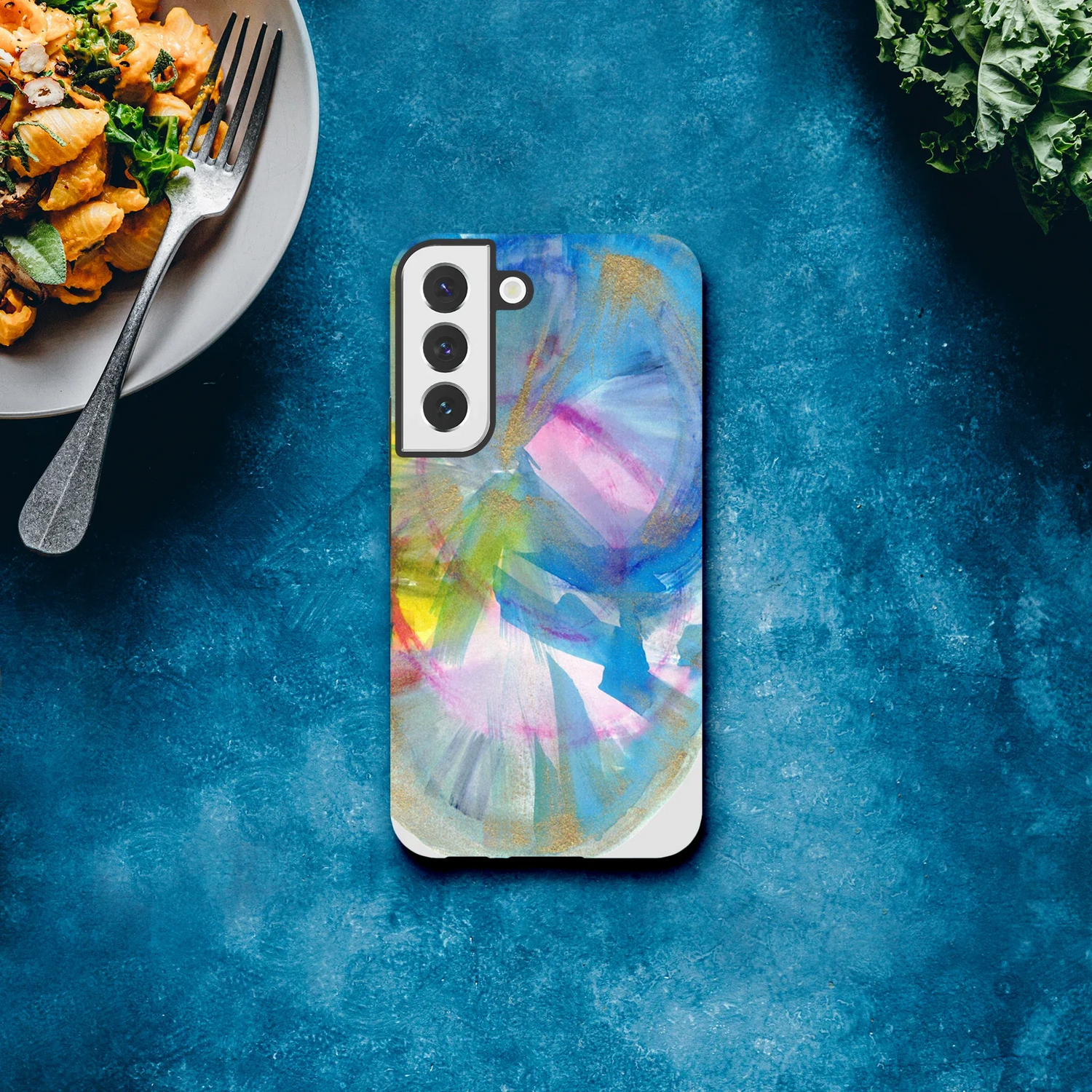 Premium Samsung Tough Case – Design Artistique Crystal Bloom - Laure Leprince - Artiste Peintre