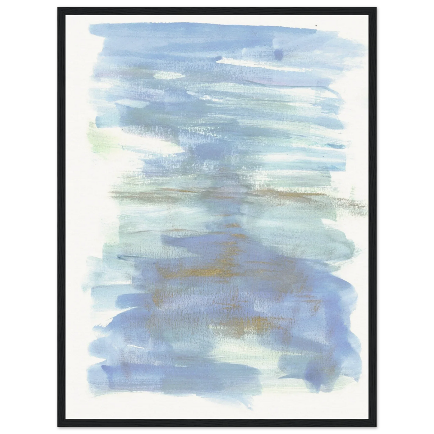 Affiche Encadrée Museum-Quality Matte Paper Aluminium Framed Poste Silent Water - Laure Leprince - Artiste Peintre