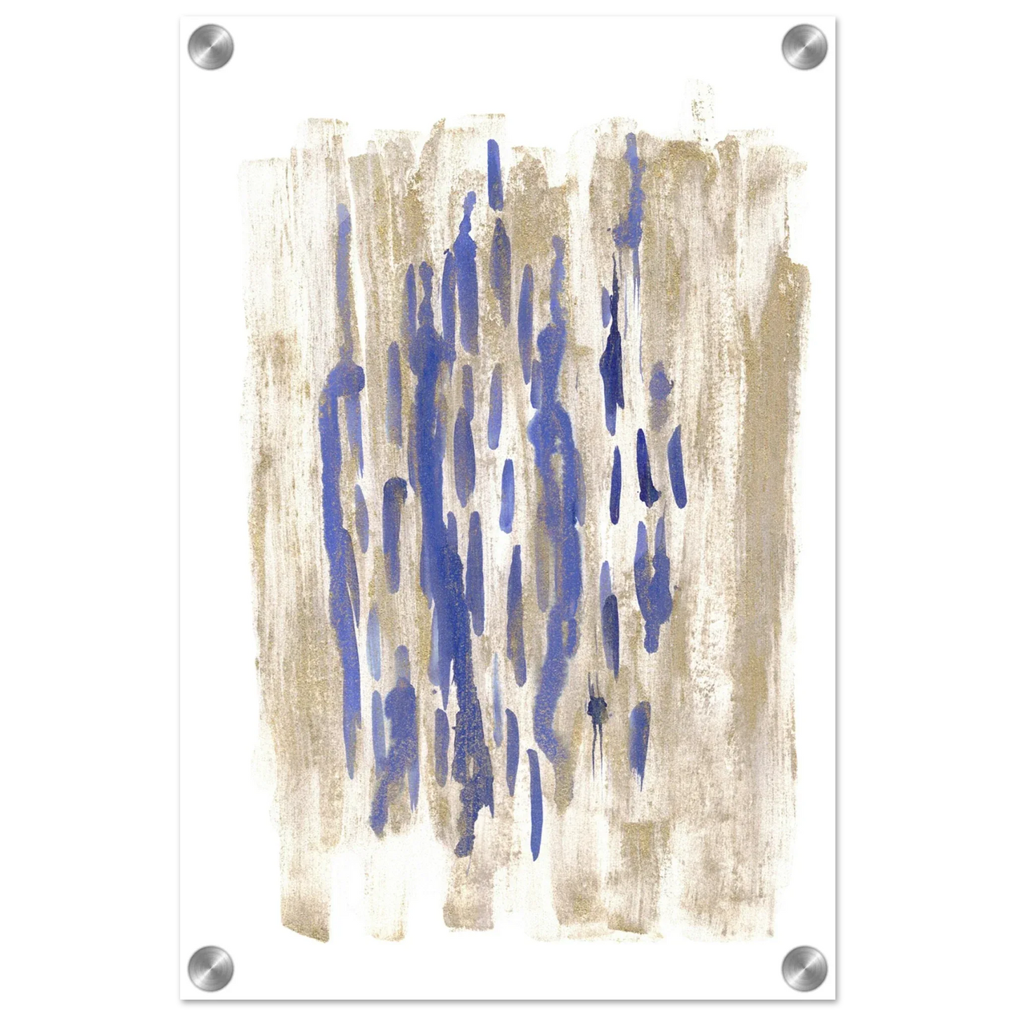 Impression sur acrylique brillante Golden Drip | Art contemporain par Laure Leprince - Laure Leprince - Artiste Peintre