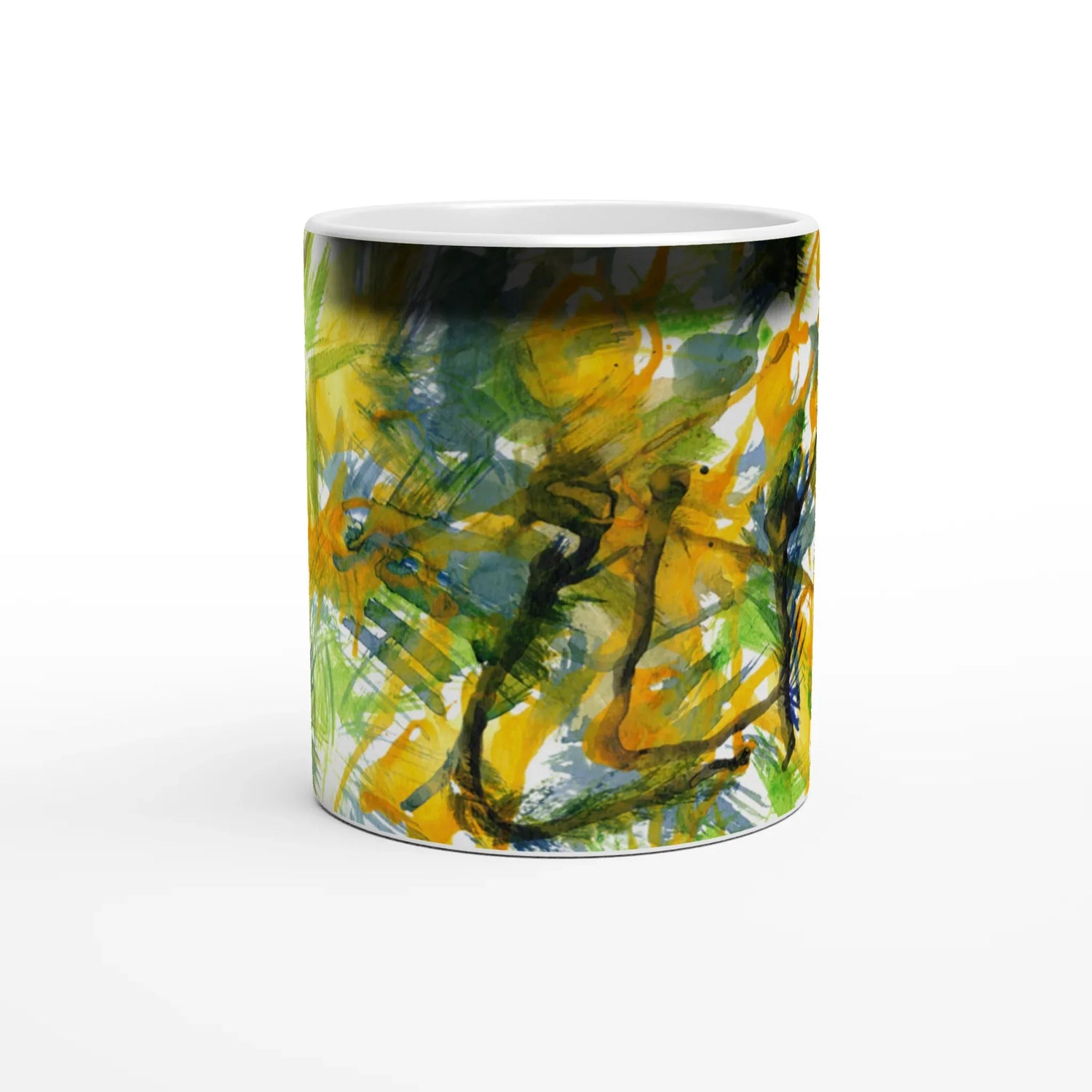Mug magique en céramique 325 ml Tempête Solaire – Révèlez votre motif à la chaleur - Laure Leprince - Artiste Peintre