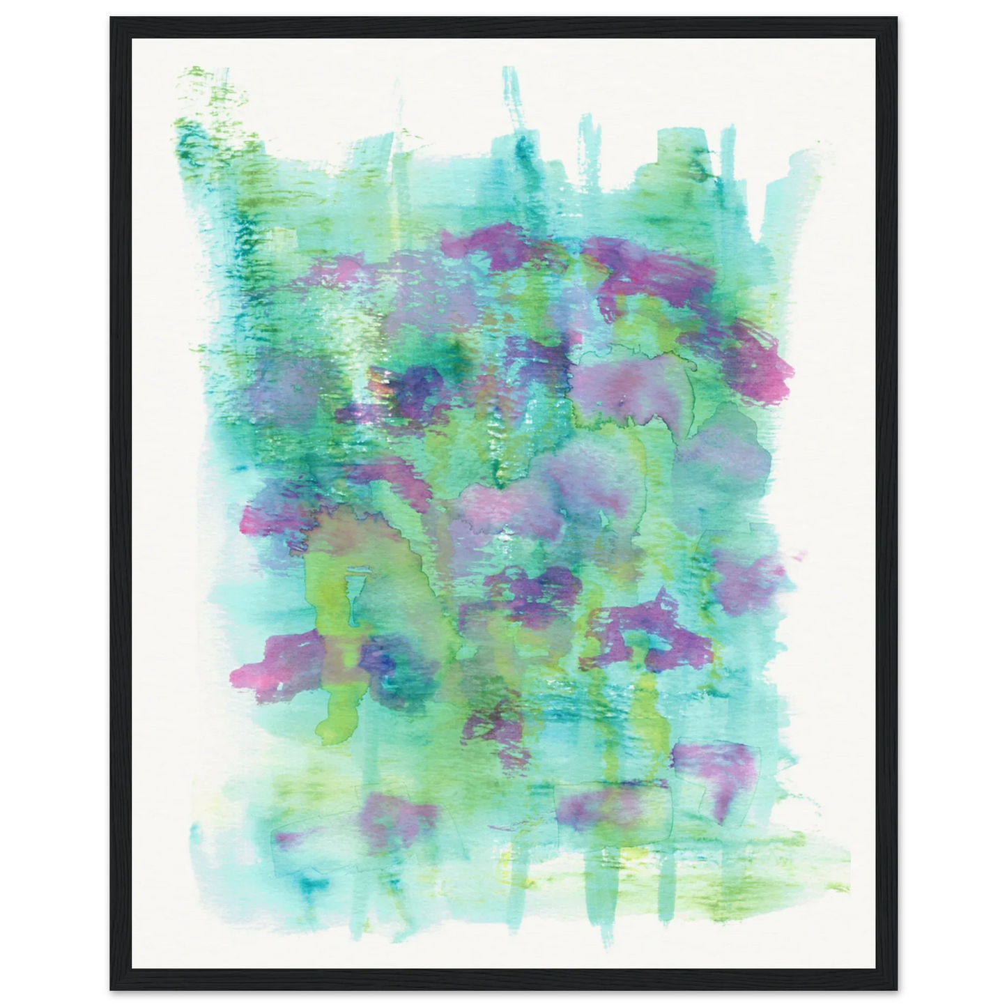 Museum-Quality Matte Paper Wooden Framed Poste Eclosions Sauvages - Laure Leprince - Artiste Peintre