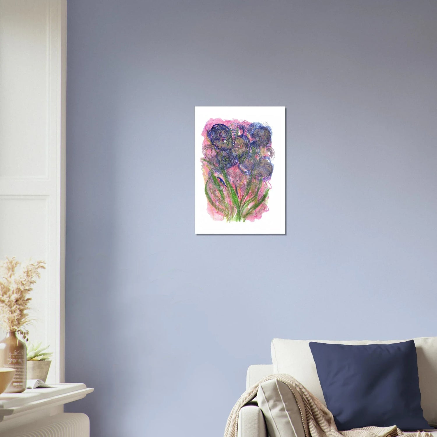 Affiche premium sur papier mat Bloom Vortex Art mural de qualité supérieure - Laure Leprince - Artiste Peintre