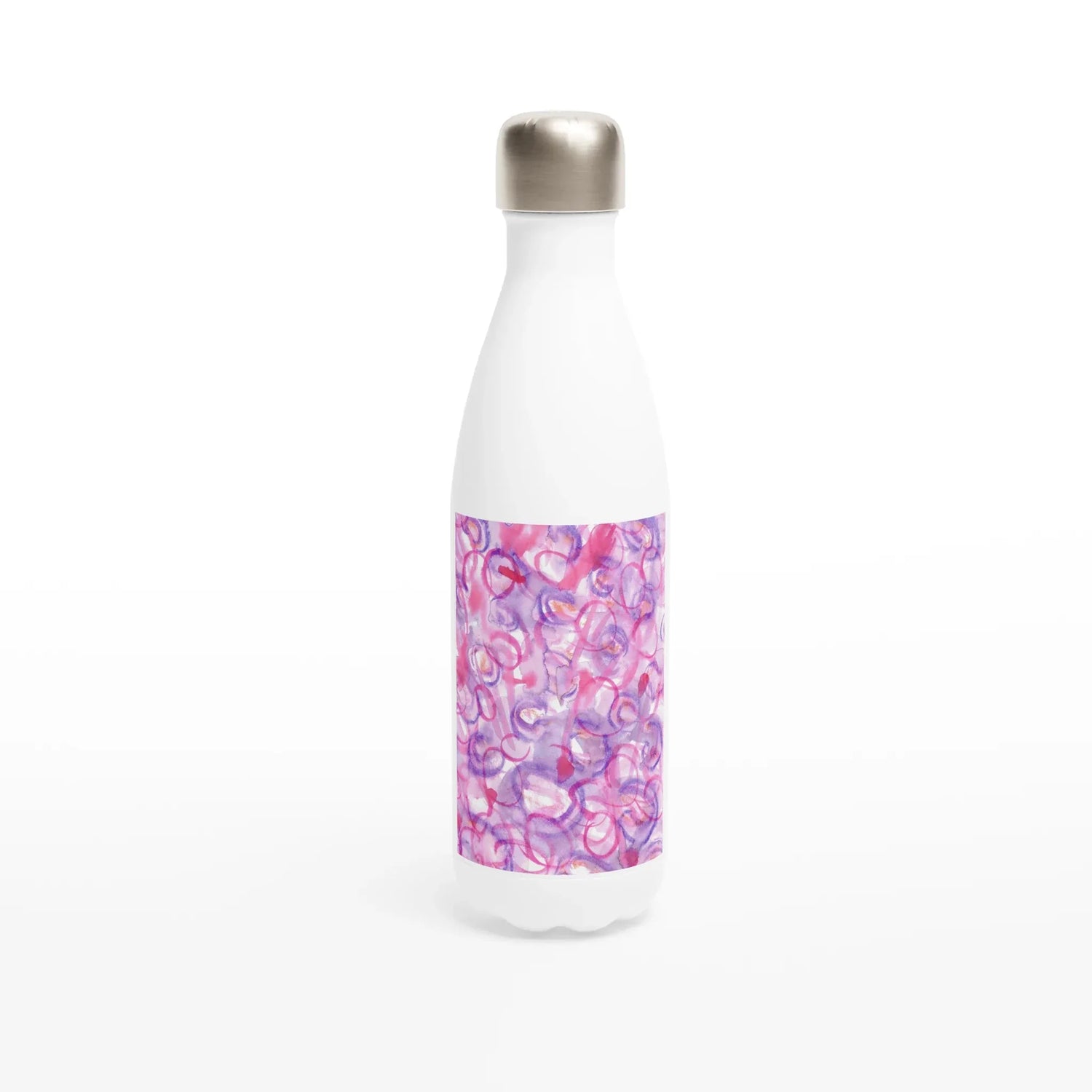 Bouteille isotherme en acier inoxydable 500 ml Floraison Intime – Design artistique exclusif - Laure Leprince - Artiste Peintre