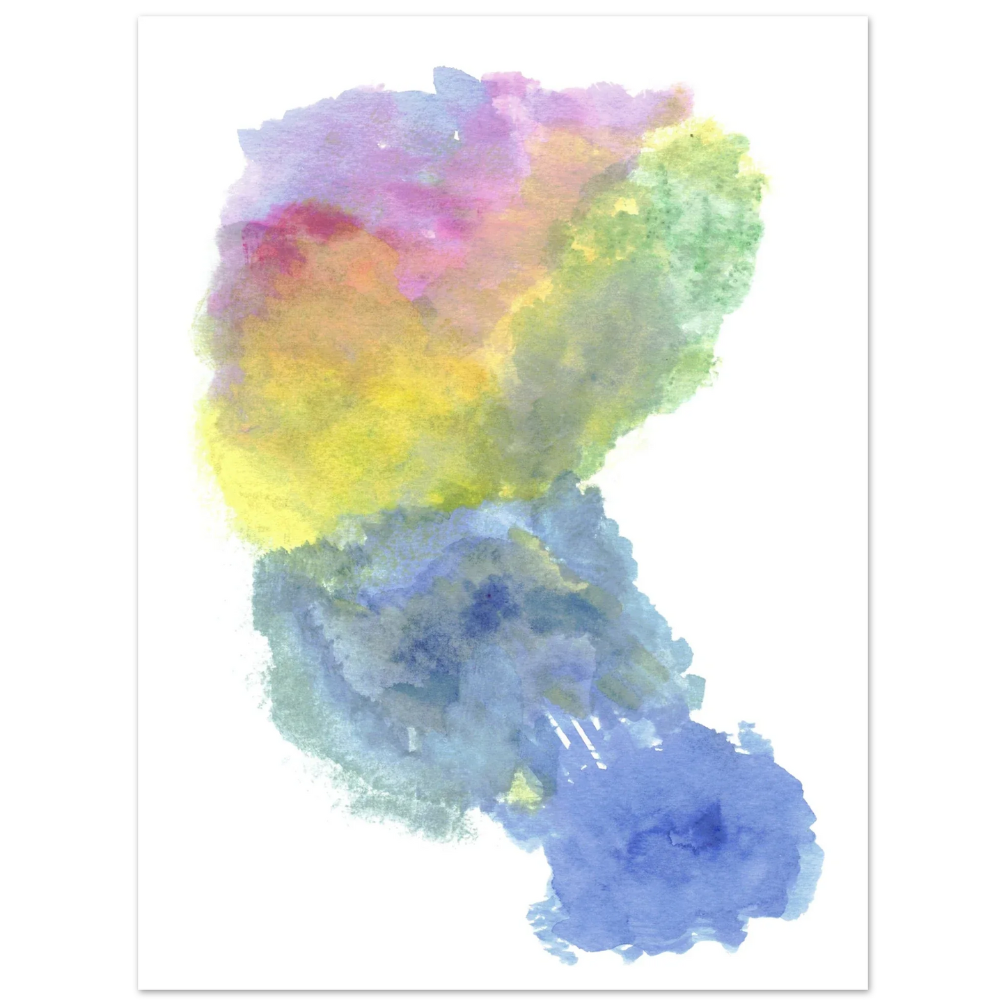 Affiche Premium Papier Mat – Aurora Drift Par l'Artiste Laure Leprince - Laure Leprince - Artiste Peintre