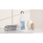 Bouteille isotherme en acier inoxydable 500 ml – Design artistique exclusif Silent Water - Laure Leprince - Artiste Peintre