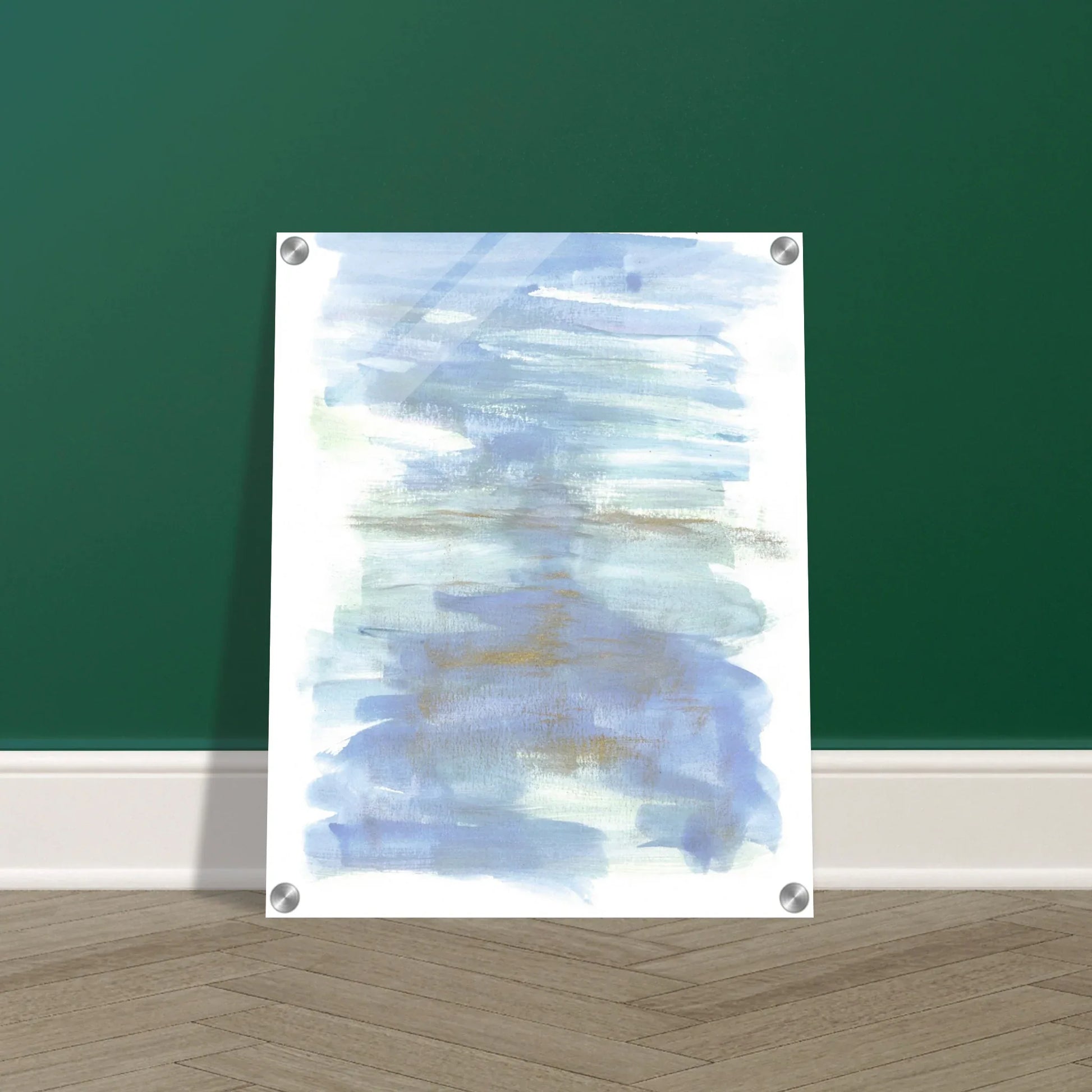 Impression sur acrylique brillante Silent Water | Art contemporain par Laure Leprince - Laure Leprince - Artiste Peintre