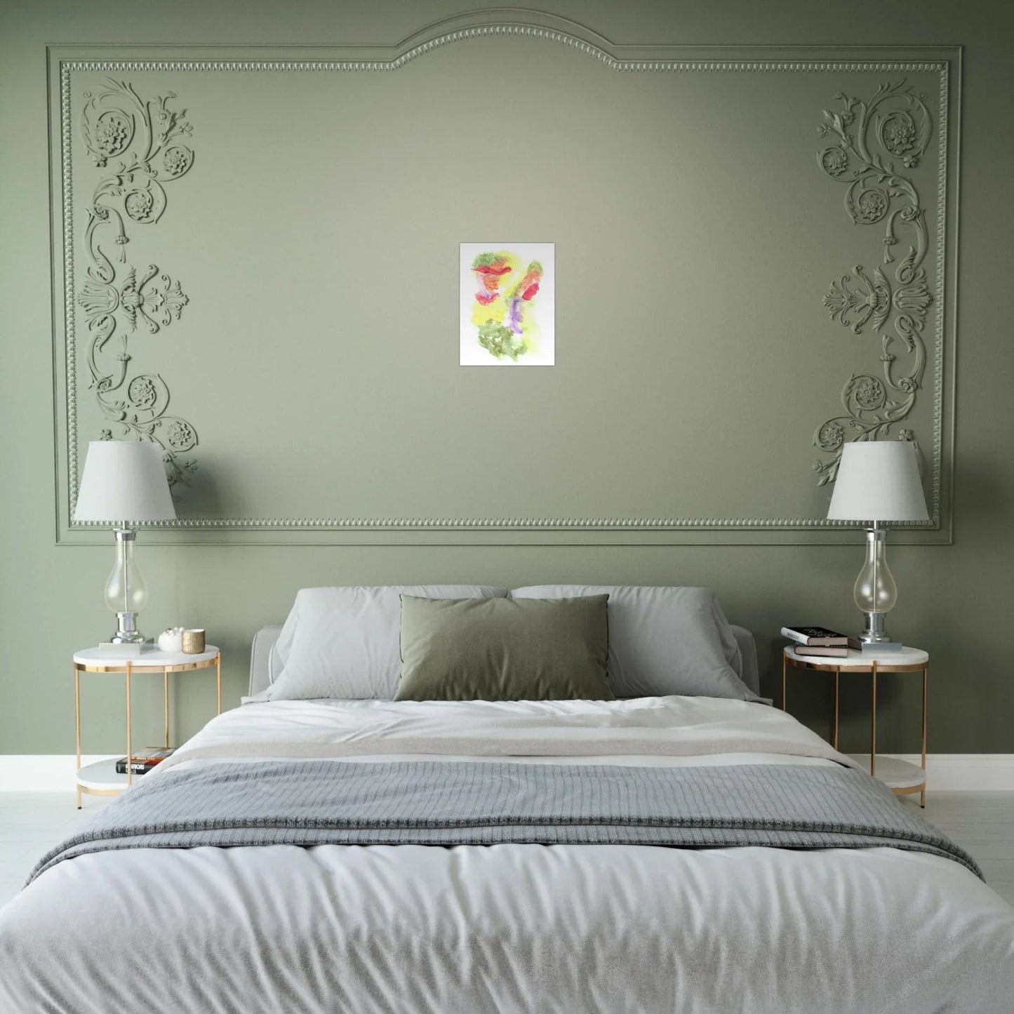 Affiche Iris Sépia - Laure Leprince - Artiste Peintre