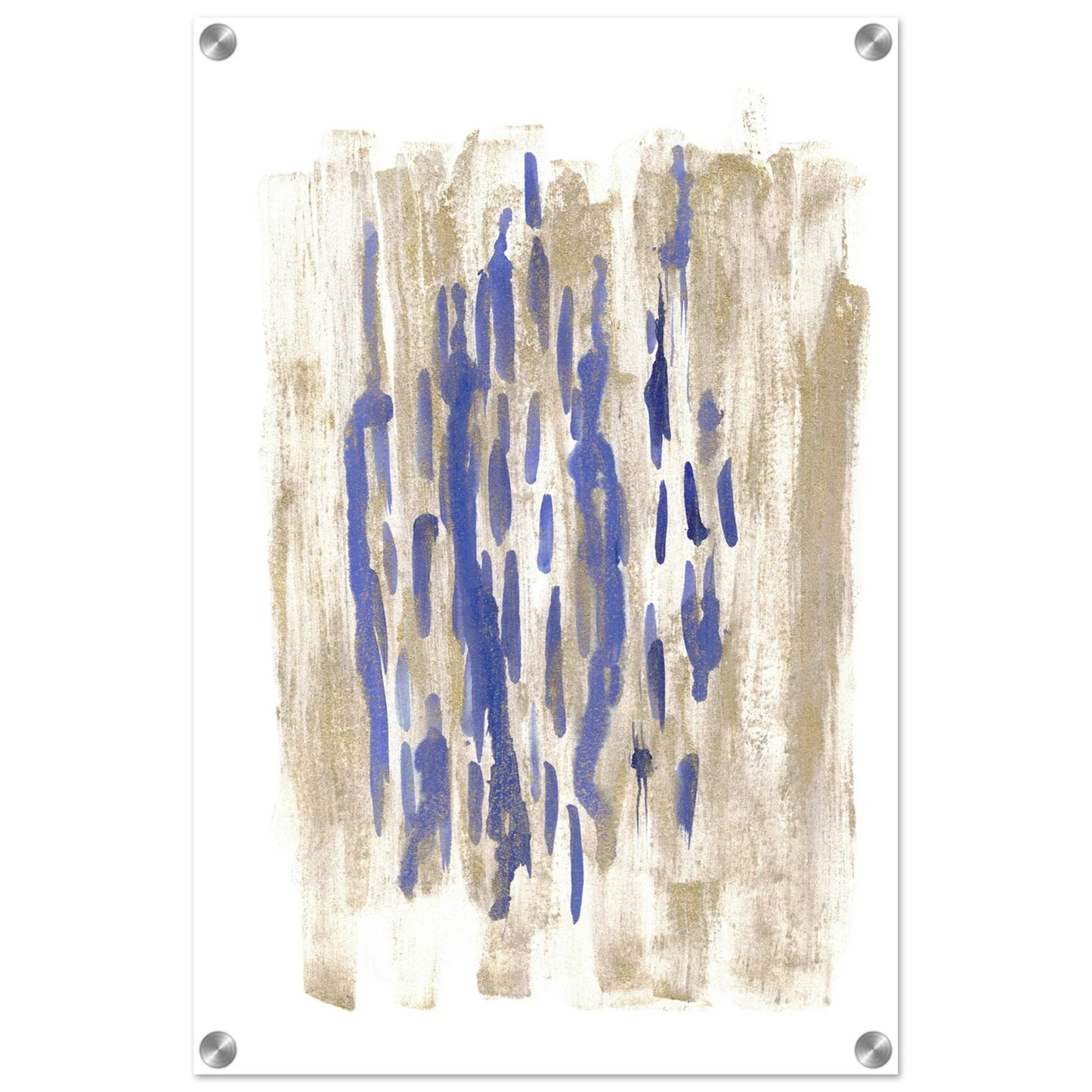 Impression sur acrylique brillante Golden Drip | Art contemporain par Laure Leprince - Laure Leprince - Artiste Peintre