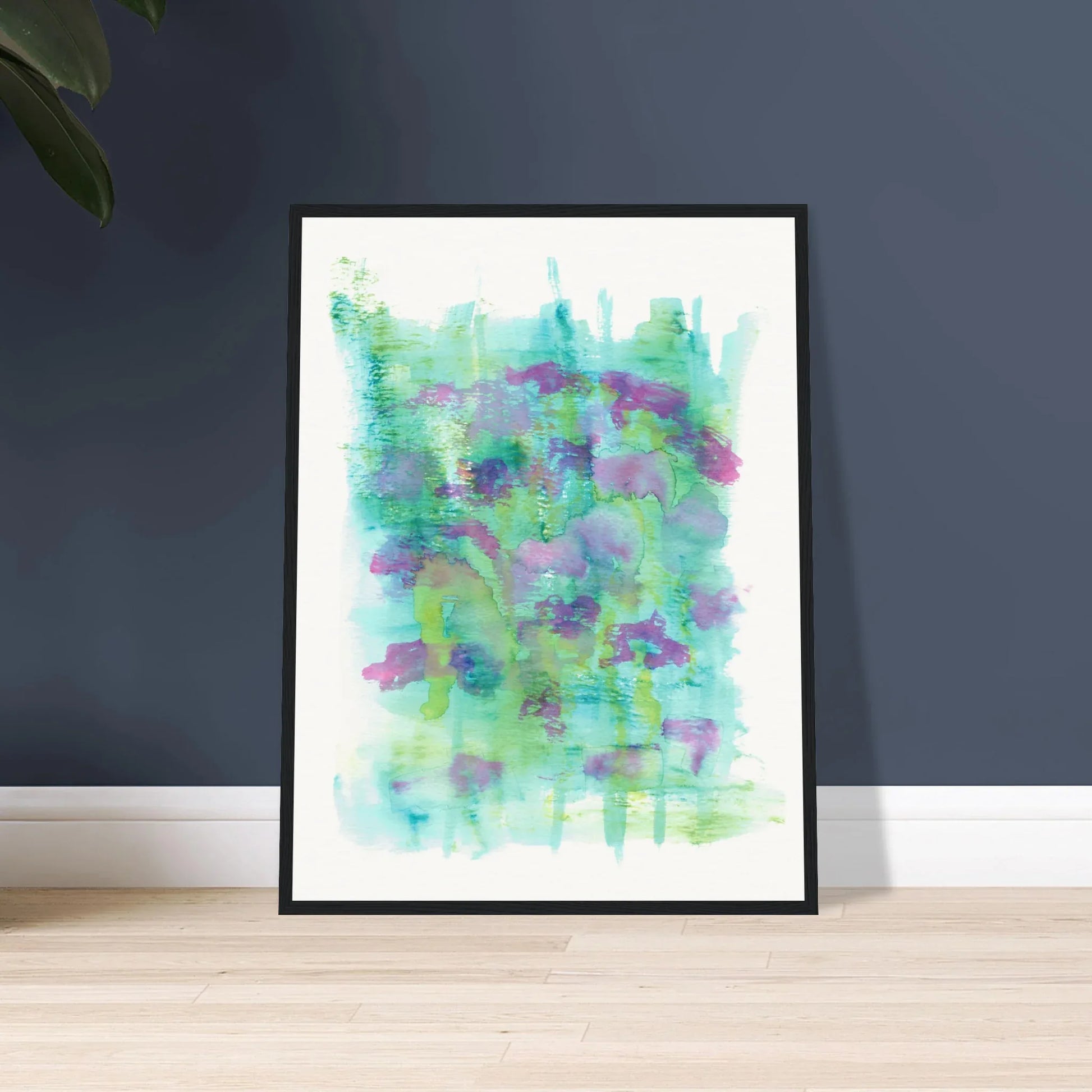 Museum-Quality Matte Paper Wooden Framed Poste Eclosions Sauvages - Laure Leprince - Artiste Peintre