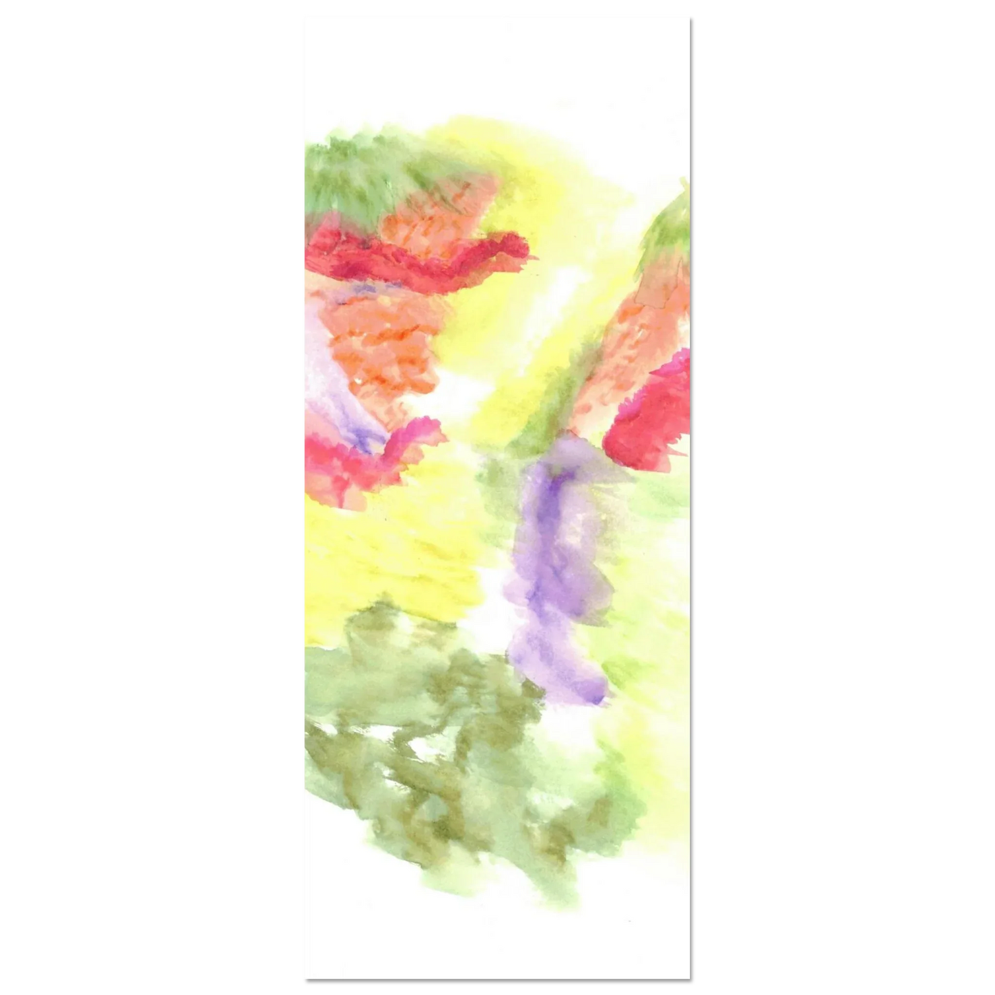 Premium Matte Paper Poster Aquarelle Originale RDJ3-1 - Laure Leprince - Artiste Peintre