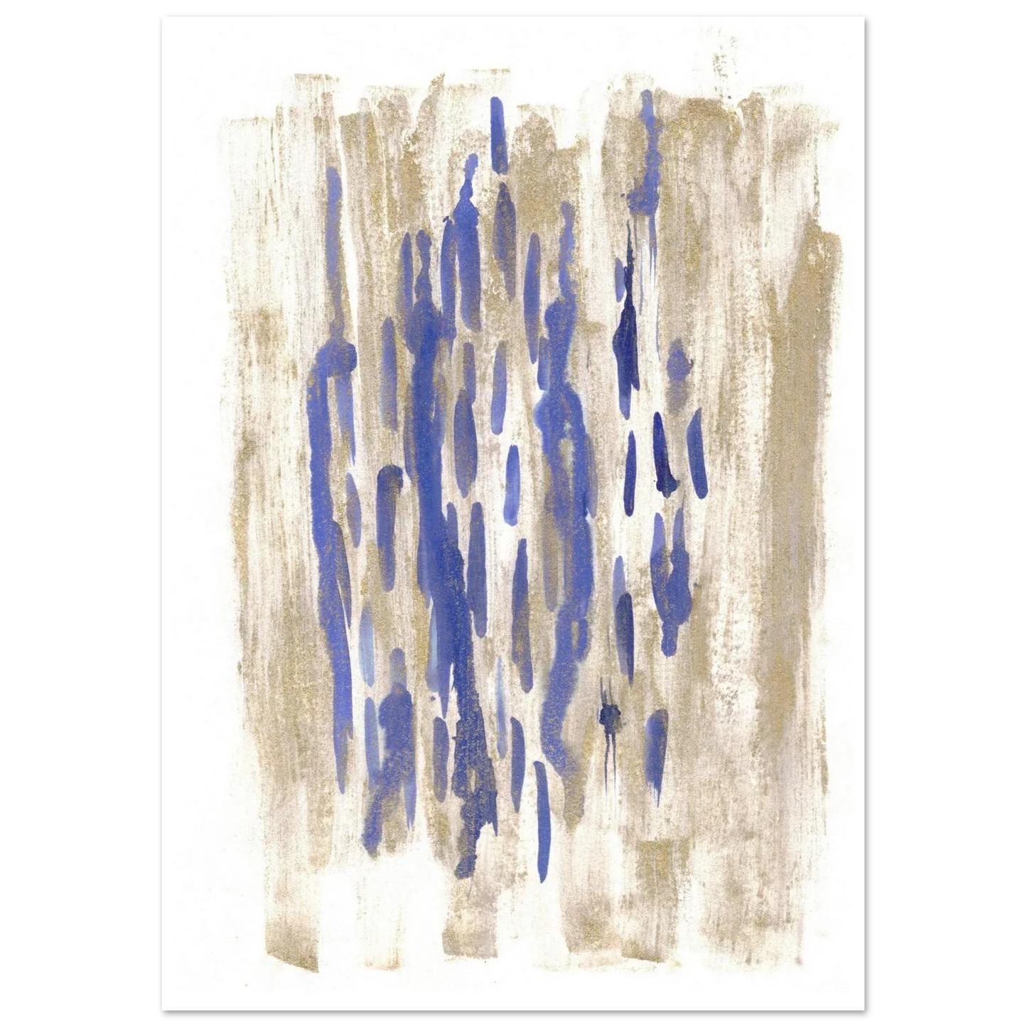 Premium Matte Paper Poster Aquarelle Originale RDJ3-17 - Laure Leprince - Artiste Peintre