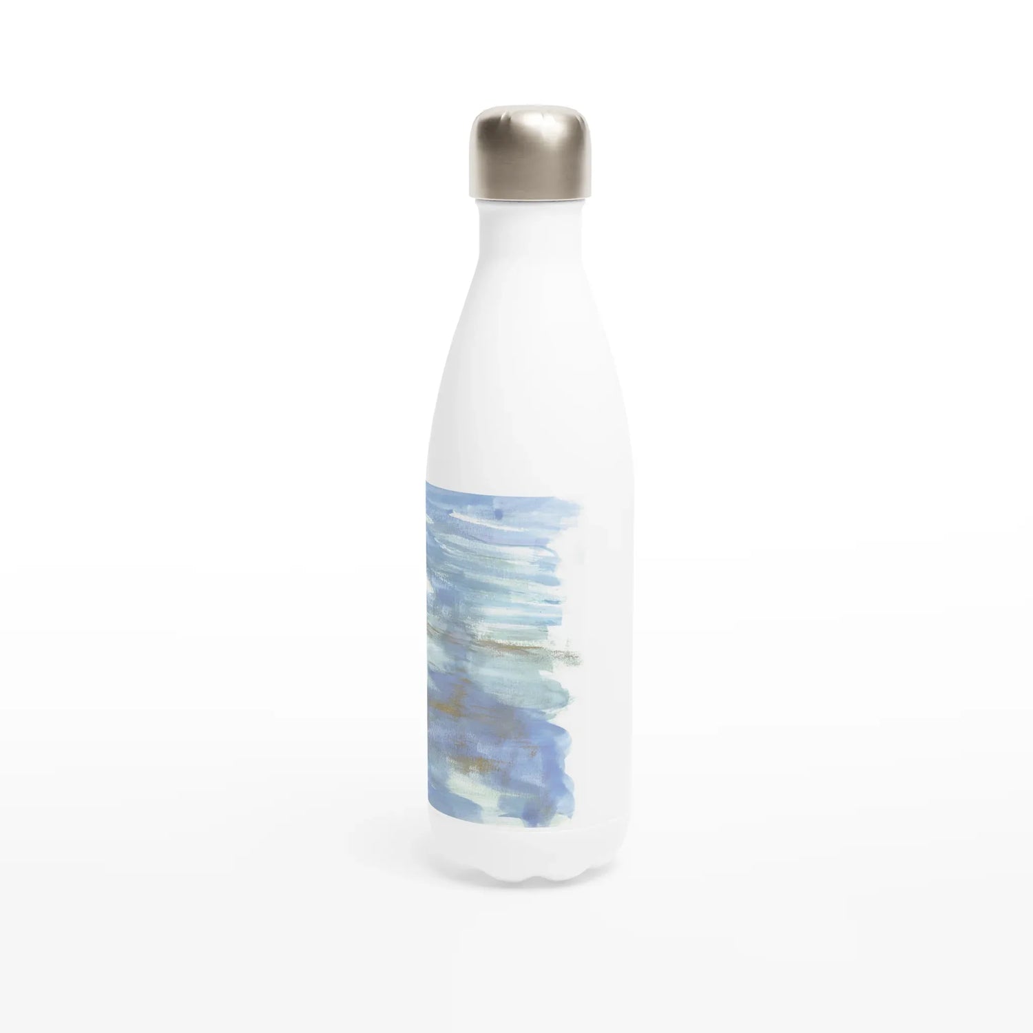Bouteille isotherme en acier inoxydable 500 ml – Design artistique exclusif Silent Water - Laure Leprince - Artiste Peintre