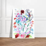 Affiche premium sur papier mat Floral – Art mural de qualité supérieure - Laure Leprince - Artiste Peintre