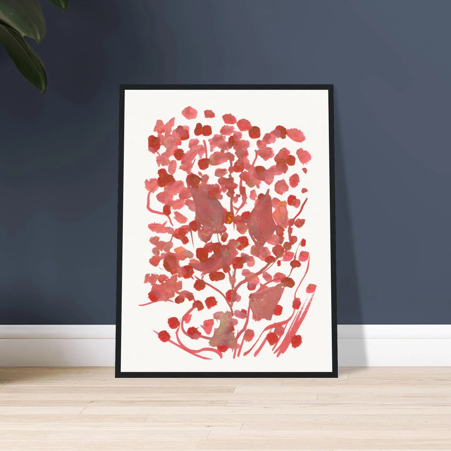 Museum-Quality Matte Paper Wooden Framed Poste Bois de Rubis - Laure Leprince - Artiste Peintre