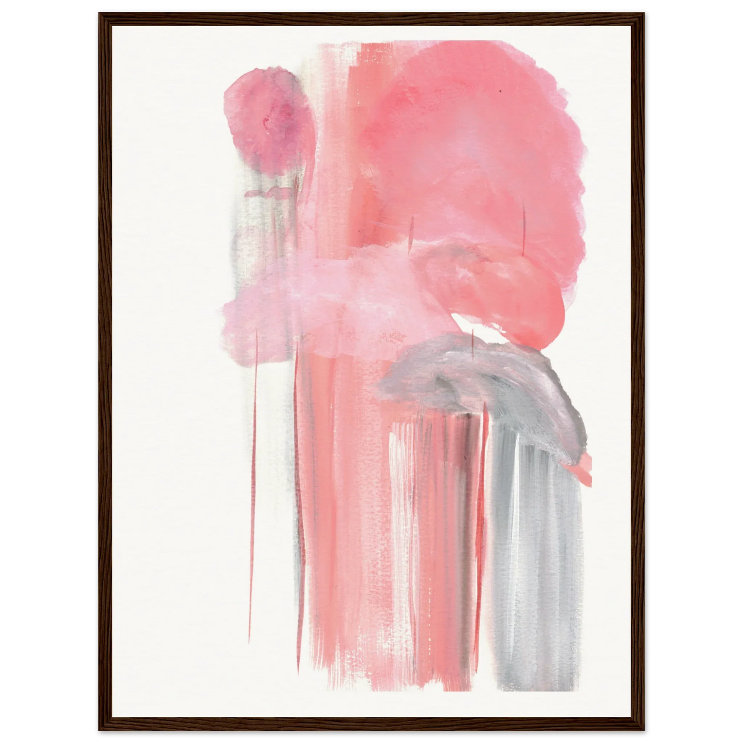 Affiche Encadrée Museum-Quality Matte Paper Wooden Framed Aurora Drift - Laure Leprince - Artiste Peintre