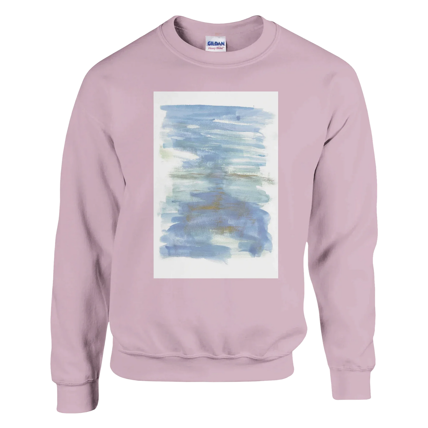 Sweatshirt Unisexe Classique Silent Water– Impression Artistique Multicolore - Laure Leprince - Artiste Peintre