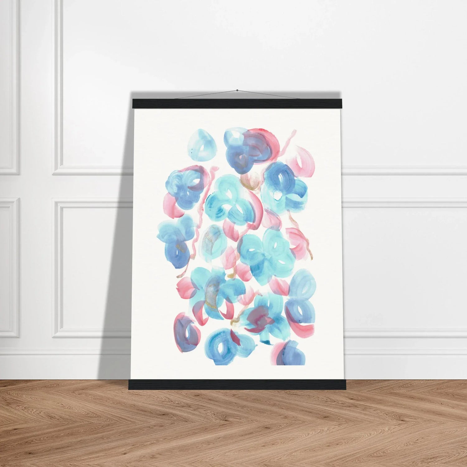 Museum-Quality Matte Paper Poster with Hanger Masque - Laure Leprince - Artiste Peintre