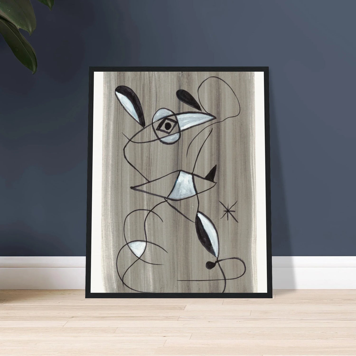 Affiche encadrée bois | Papier mat qualité musée | Aquarelle originale Laure Leprince - Laure Leprince - Artiste Peintre