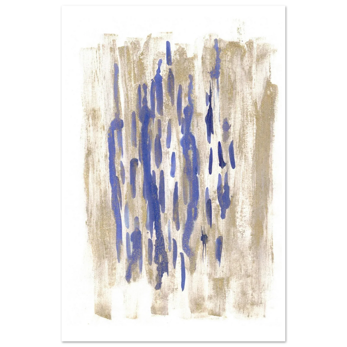 Premium Matte Paper Poster Aquarelle Originale RDJ3-17 - Laure Leprince - Artiste Peintre