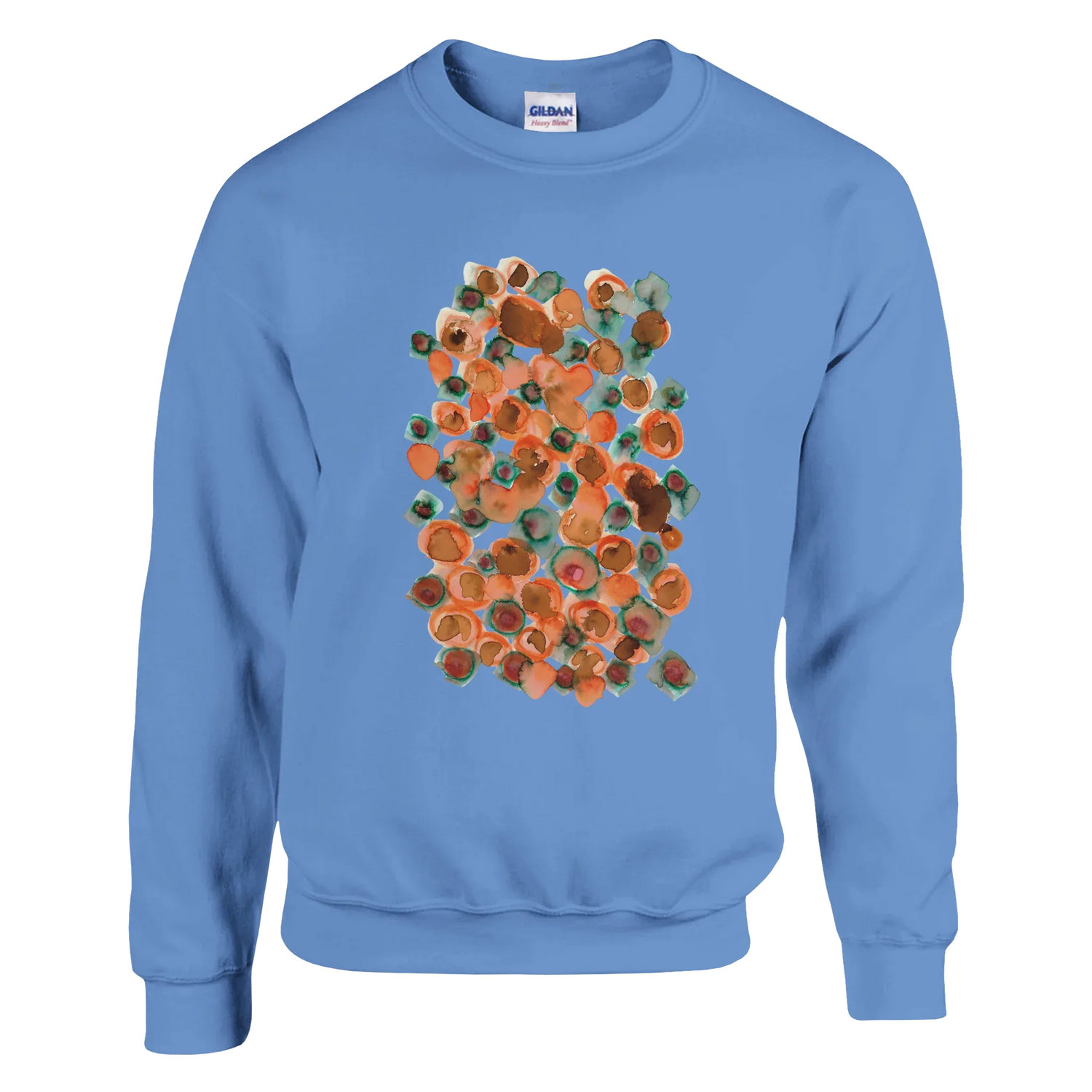 Sweatshirt Unisexe Classique Constellation D'ambre – Impression Artistique Multicolore | Premium Cotton Blend - Laure Leprince - Artiste Peintre