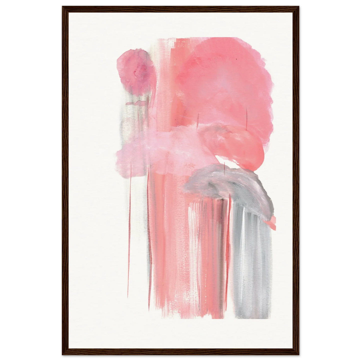 Affiche Encadrée Museum-Quality Matte Paper Wooden Framed Aurora Drift - Laure Leprince - Artiste Peintre