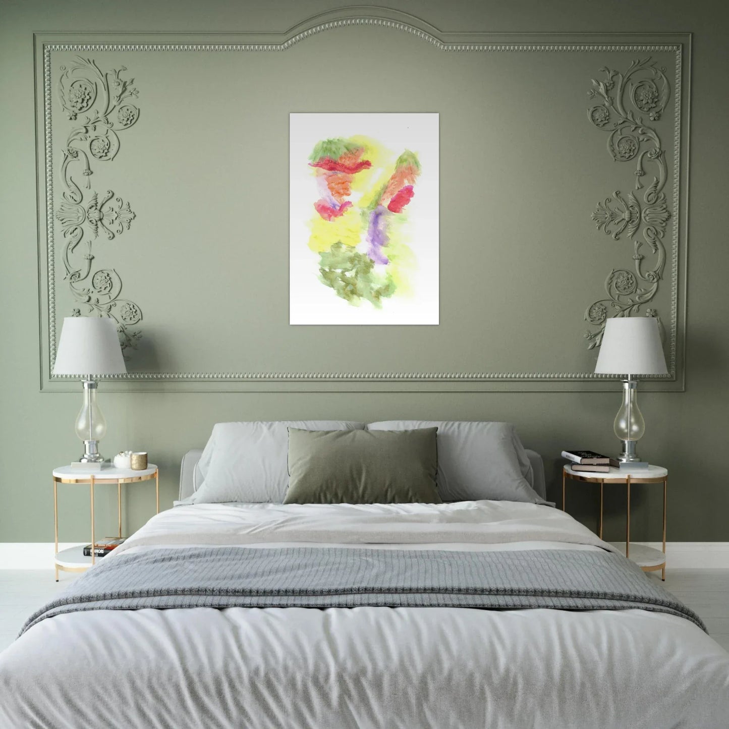Affiche Iris Sépia - Laure Leprince - Artiste Peintre