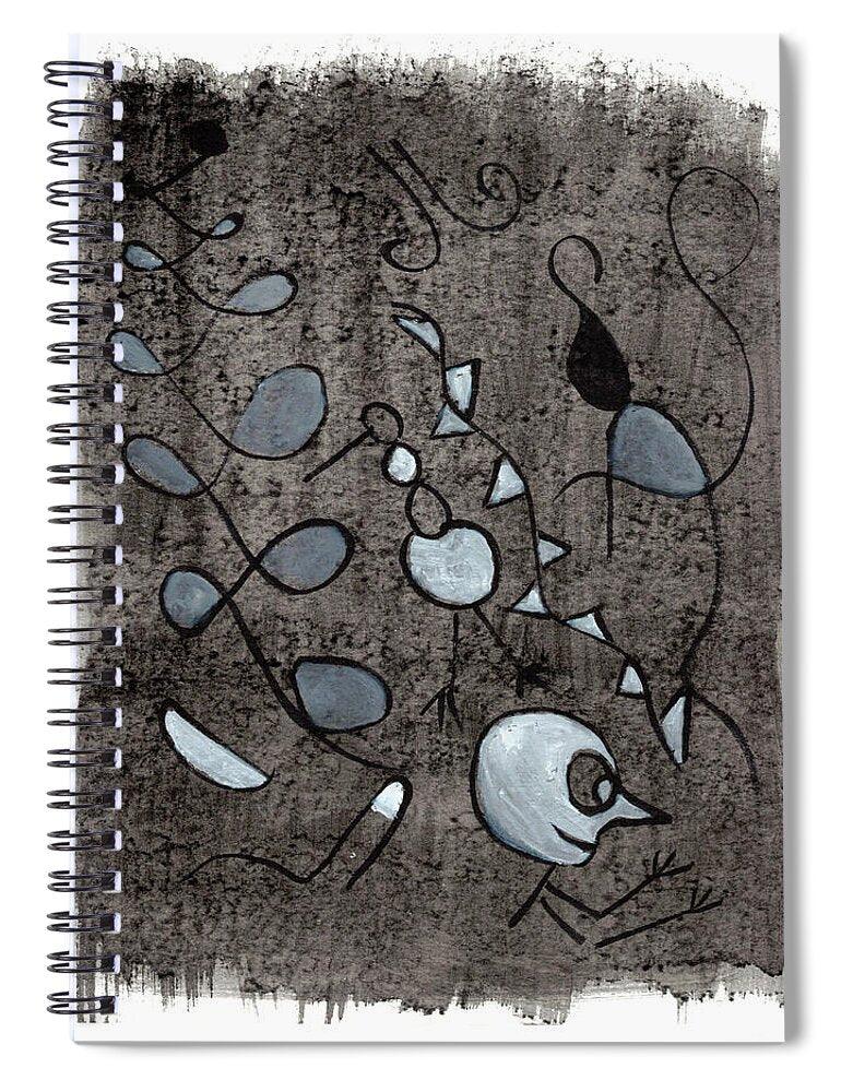 Carnaval Spiral Notebook – Artistic Journaling et Creative Expression - Laure Leprince - Artiste Peintre