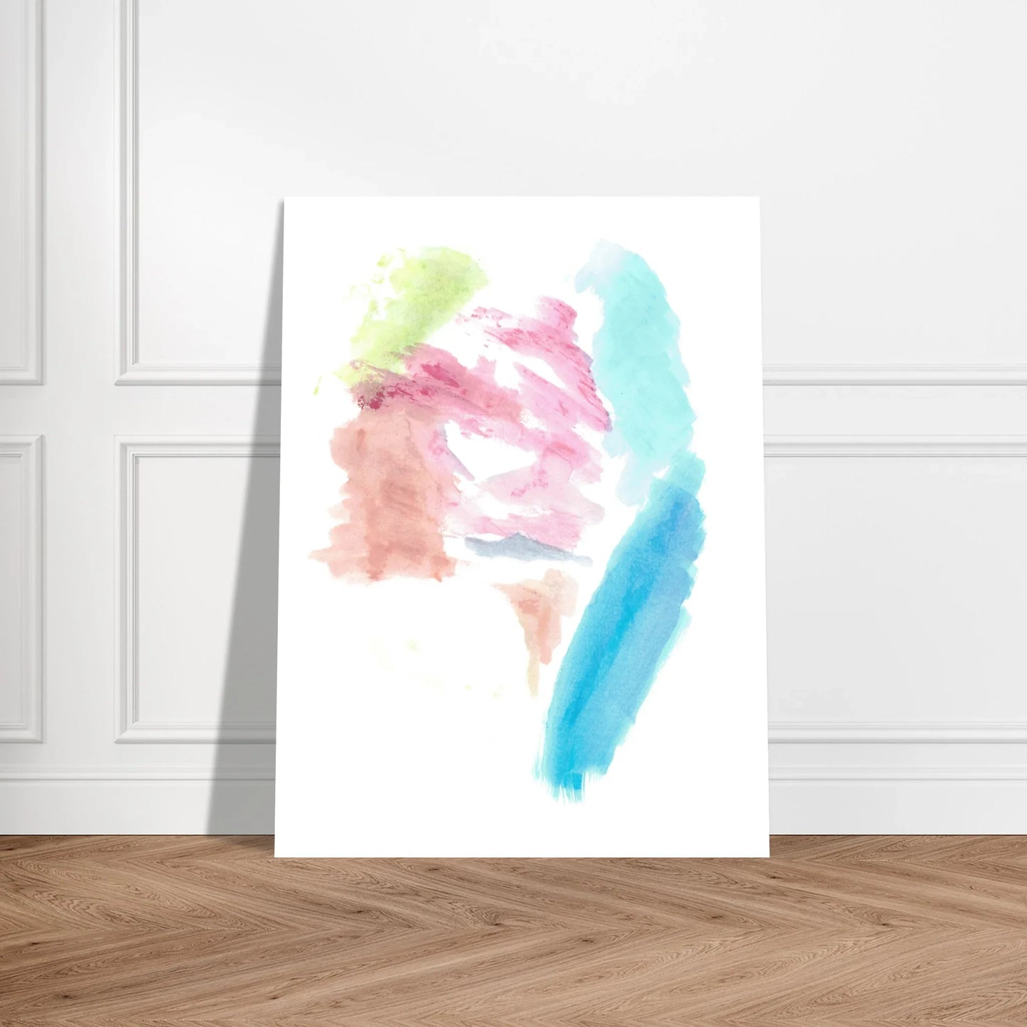 Affiche premium sur papier mat Aurore Pastel – Art mural de qualité supérieure - Laure Leprince - Artiste Peintre