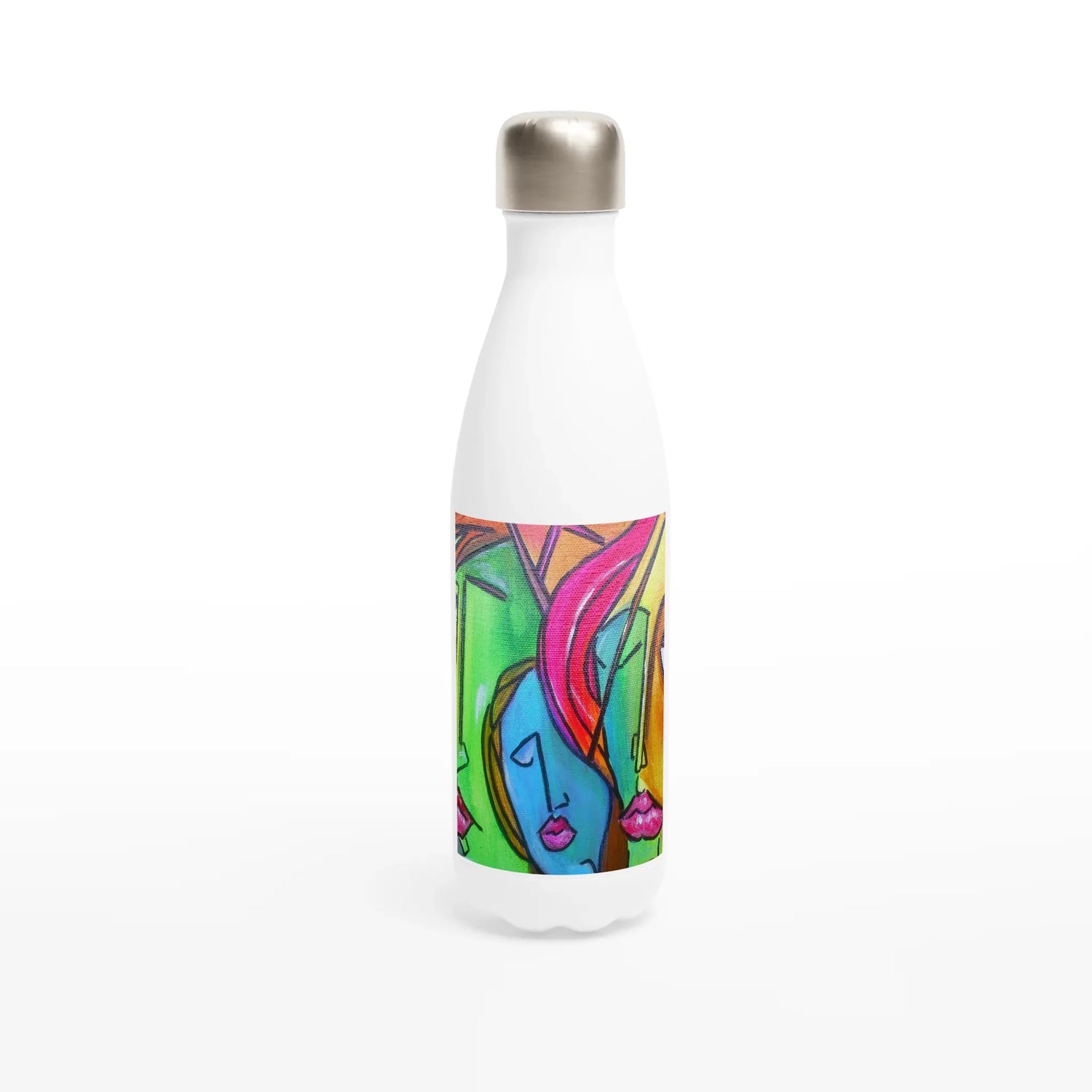 Bouteille isotherme en acier inoxydable 500 ml trouncho – Design artistique exclusif - Laure Leprince - Artiste Peintre