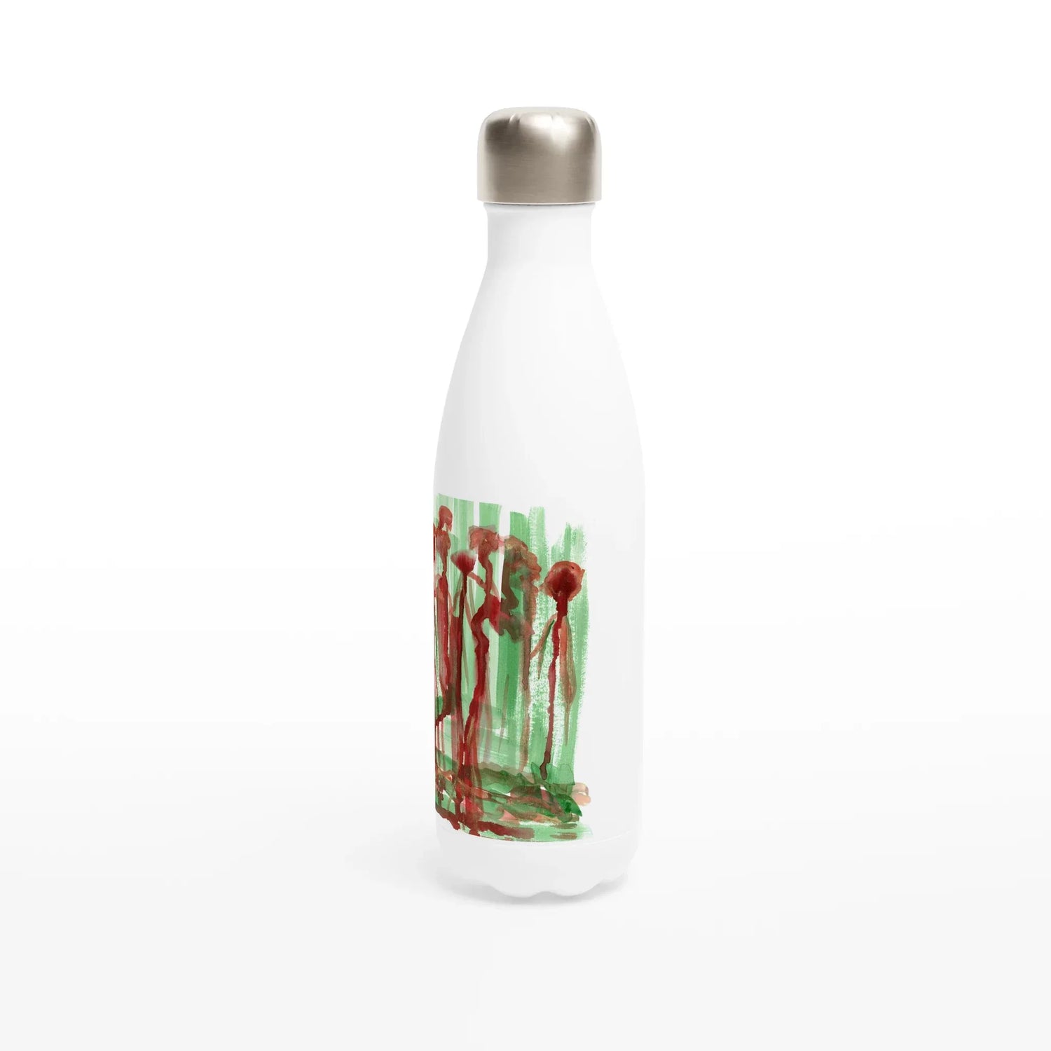 Bouteille isotherme en acier inoxydable 500 ml Forest Choir – Design artistique exclusif - Laure Leprince - Artiste Peintre