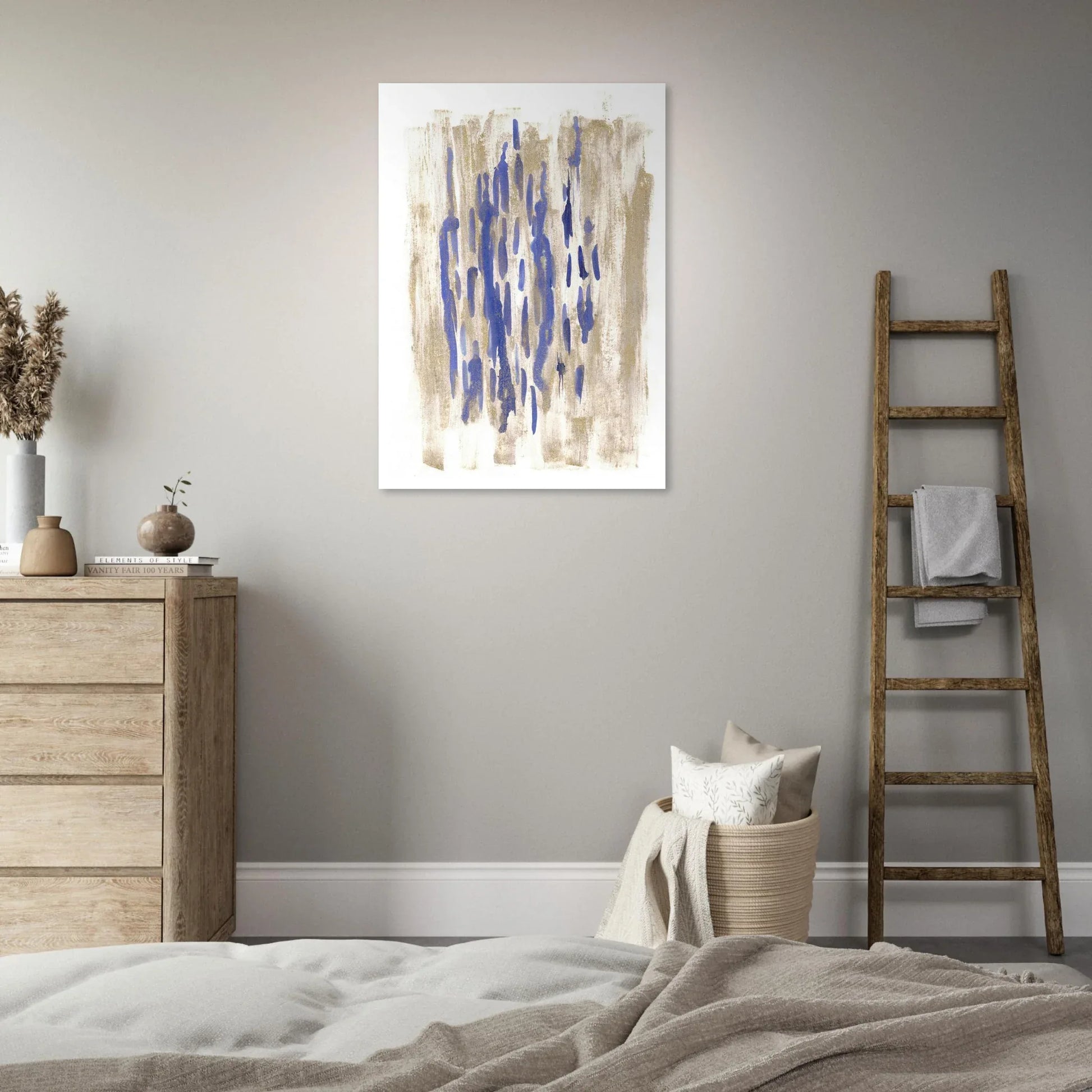 Premium Matte Paper Poster Aquarelle Originale RDJ3-17 - Laure Leprince - Artiste Peintre