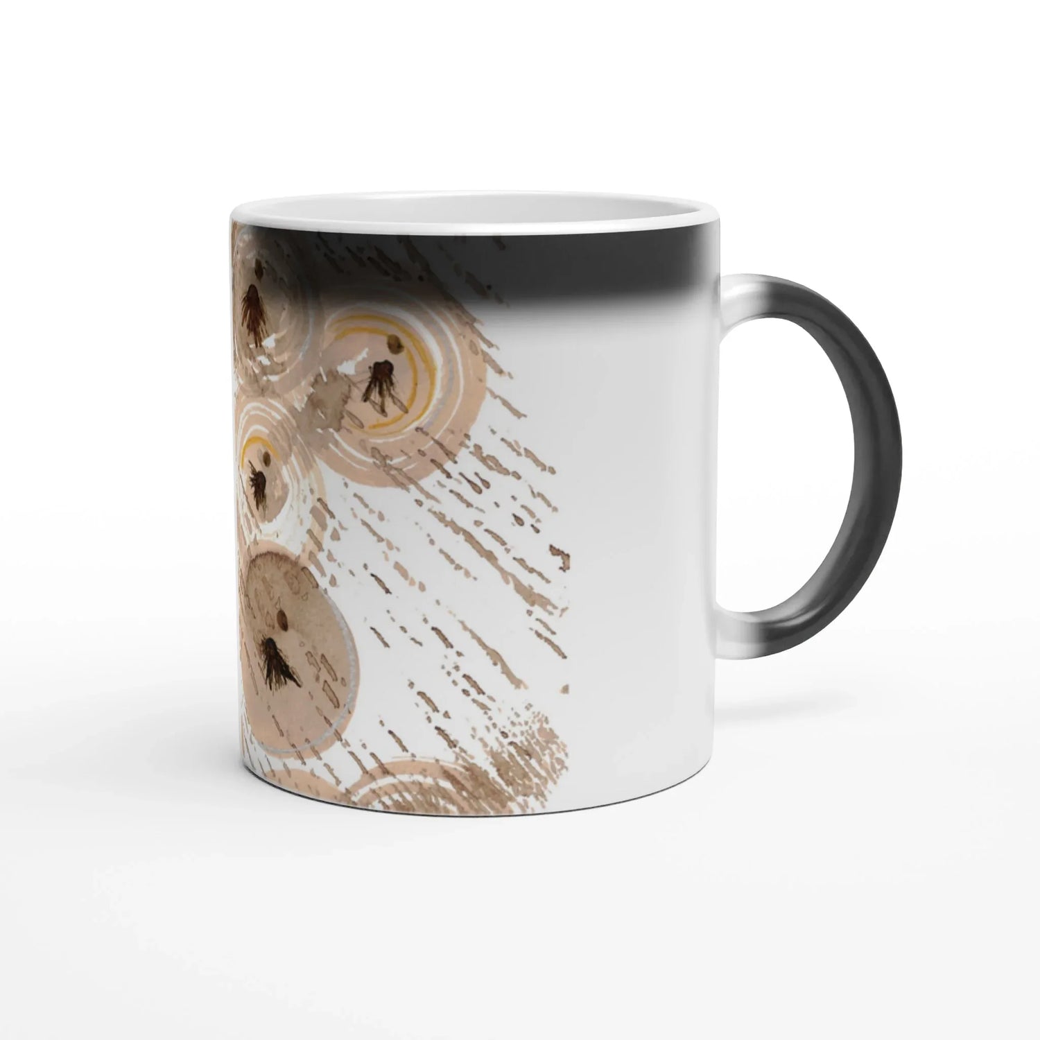 Mug magique en céramique 325 ml Sables stellaires – Révèlez votre motif à la chaleur - Laure Leprince - Artiste Peintre