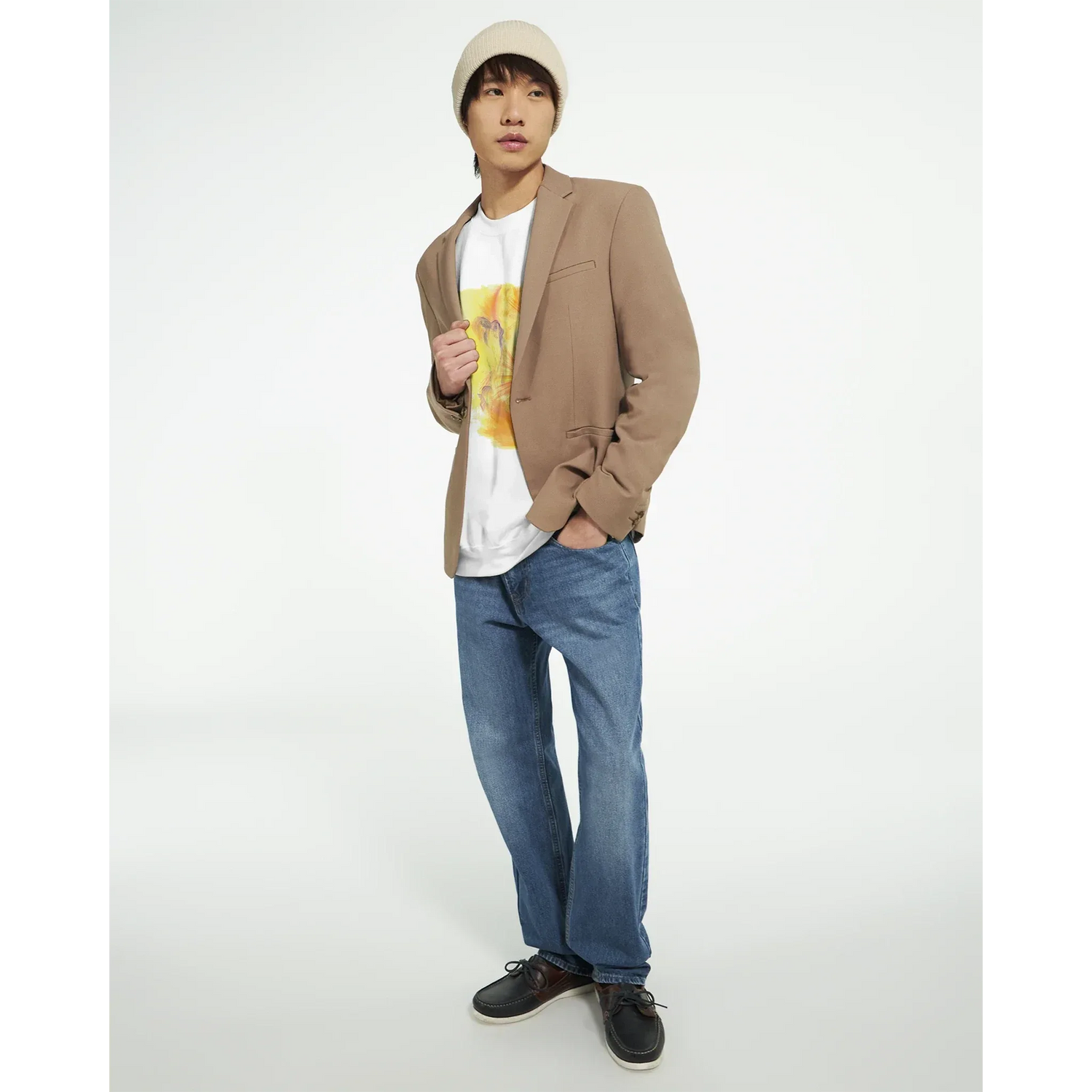 Sweatshirt Unisexe Classique Sun Whisper – Impression Artistique Multicolore - Laure Leprince - Artiste Peintre