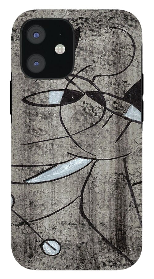 Chat Halterophile - Phone Case