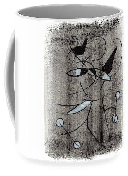 Chat Halterophile - Mug