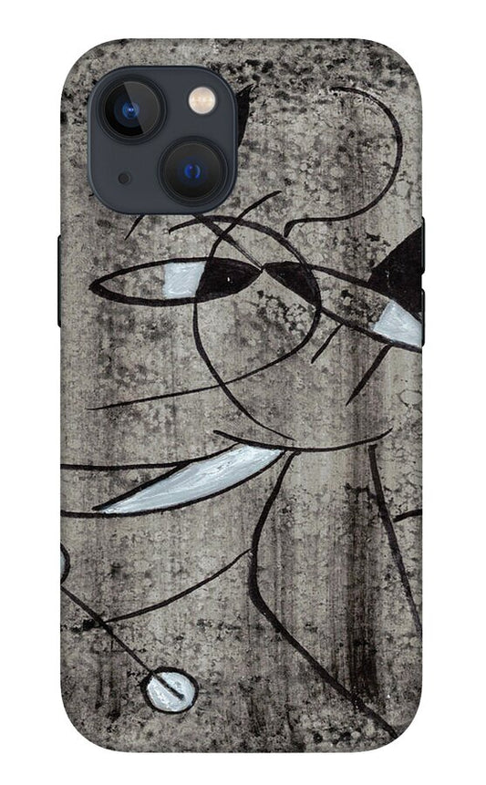 Chat Halterophile - Phone Case