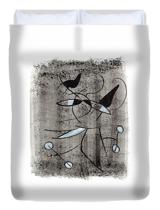 Chat Halterophile - Duvet Cover