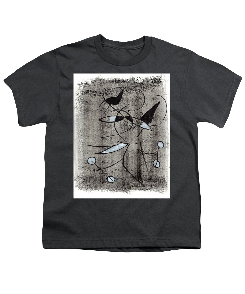 Chat Halterophile - Youth T-Shirt