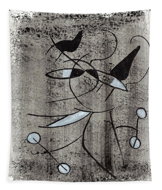 Chat Halterophile - Tapestry