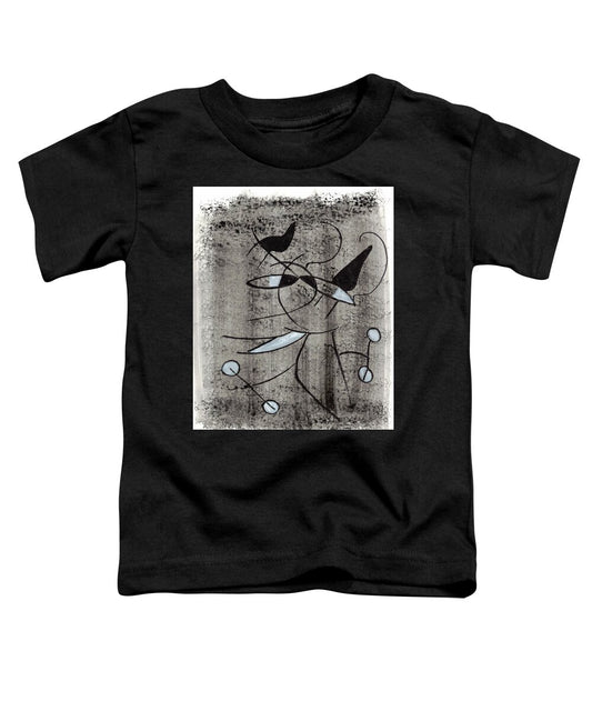Chat Halterophile - Toddler T-Shirt