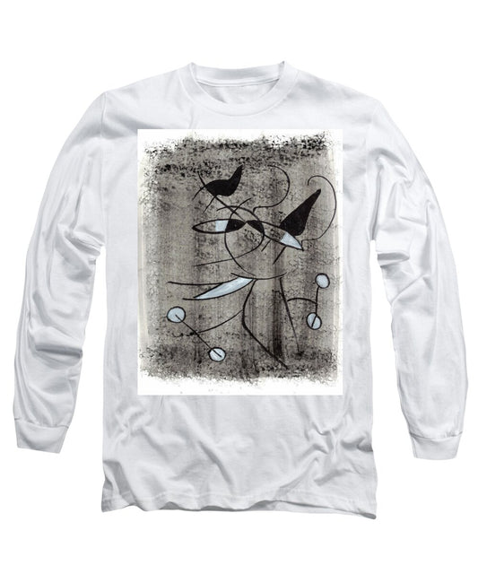 Chat Halterophile - Long Sleeve T-Shirt