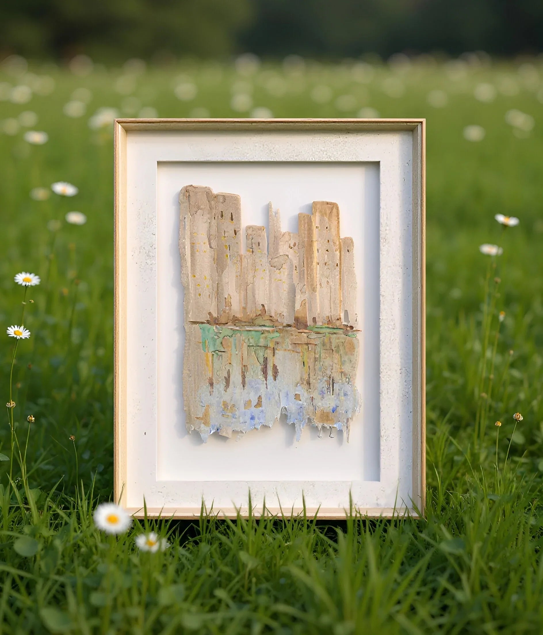 Affiche premium sur papier mat City – Art mural de qualité supérieure - Laure Leprince - Artiste Peintre
